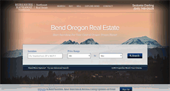 Desktop Screenshot of bendrealestatesearch.com